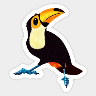 Tiny Toco Toucan Sticker